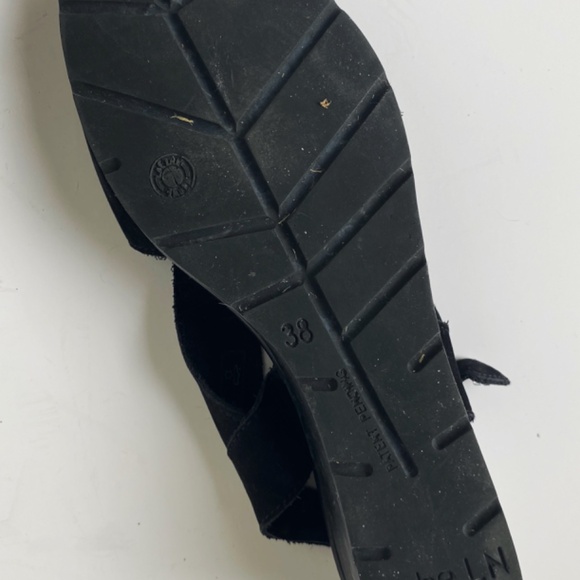 Arche black suede sandals size 38 - Picture 5 of 6